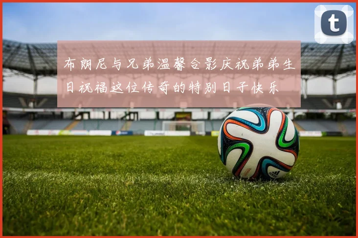布朗尼与兄弟温馨合影庆祝弟弟生日祝福这位传奇的特别日子快乐